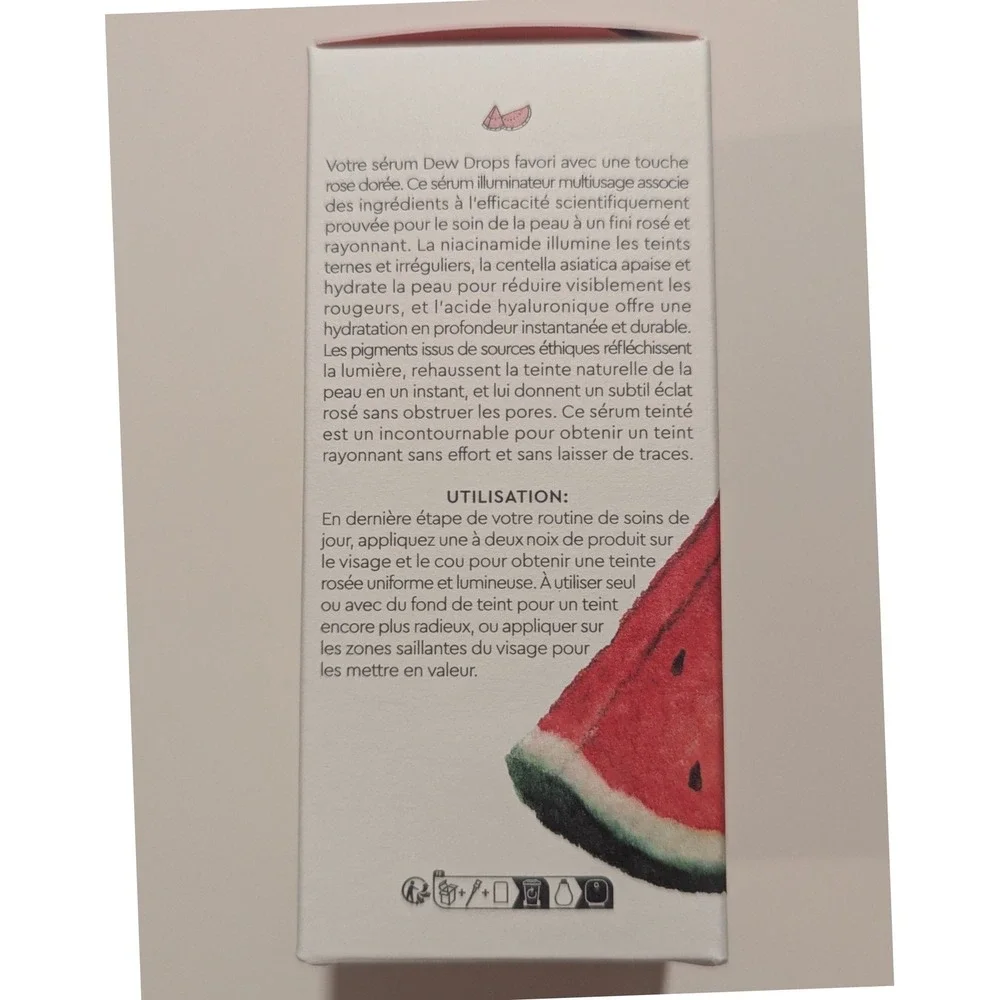 Glow Recipe Watermelon Glow Niacinamide Hue Drops Tinted Serum Rosy Glow 40ml